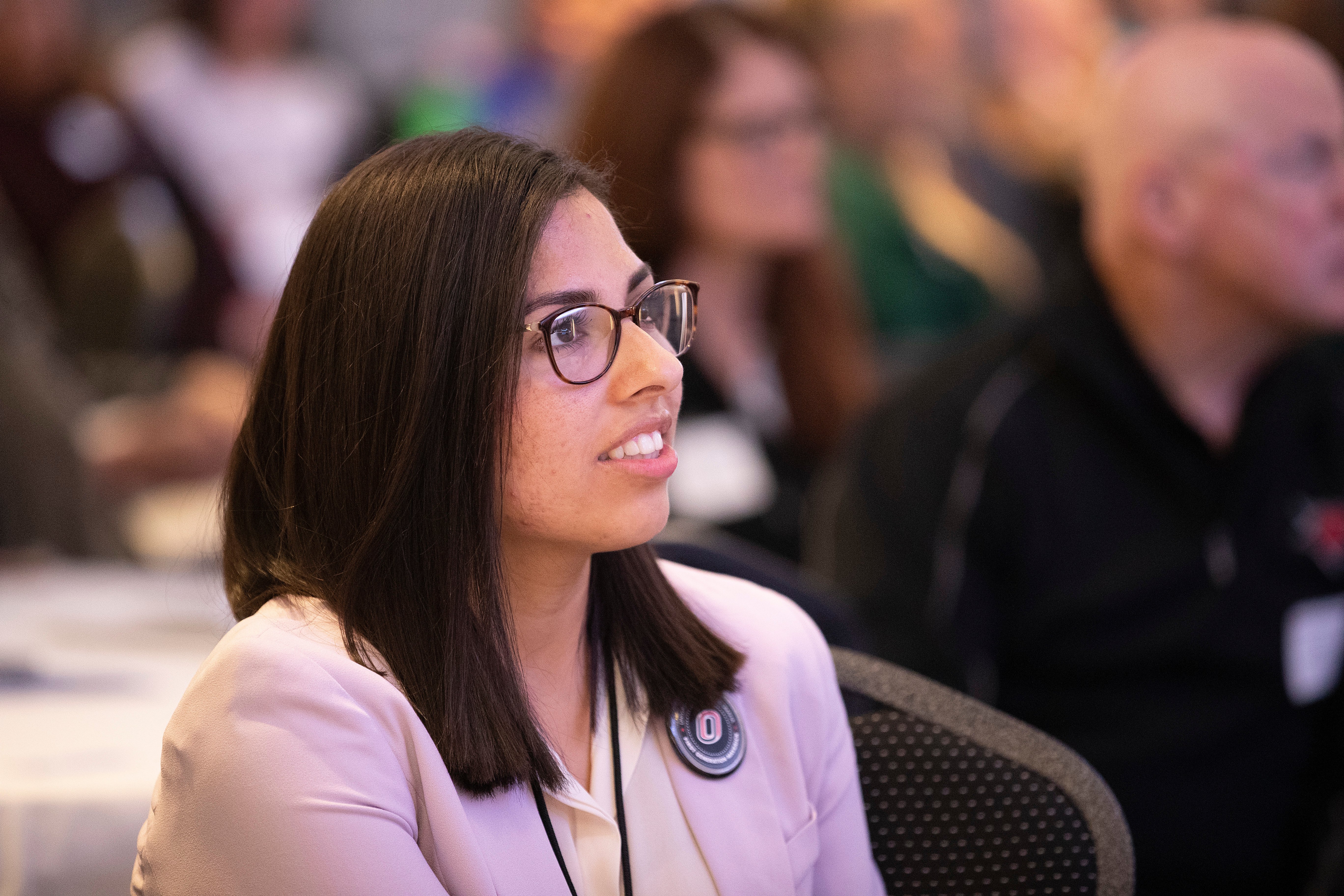 Photo of Vanessa Chavez Jurado at an event.